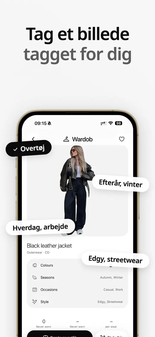 App Store-skærmbillede af Wardob 7