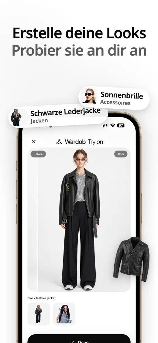 App-Store-Screenshot von Wardob 3
