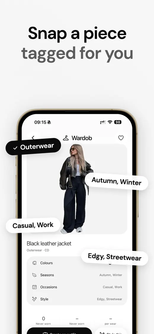 Wardob App Store screenshot 7