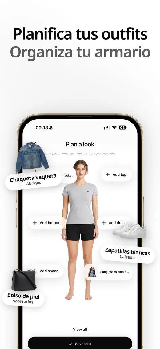 Captura de Wardob en la App Store 2
