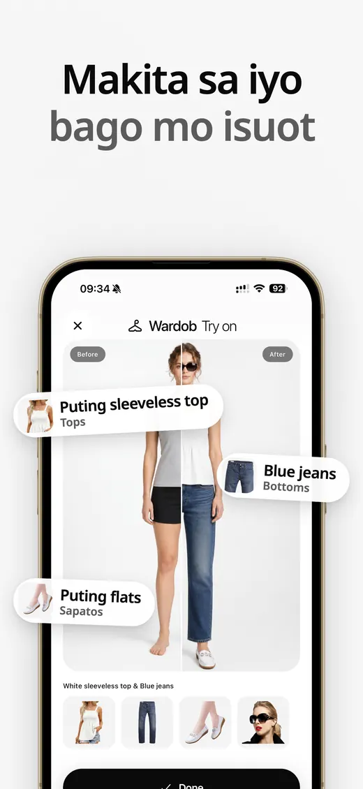 App Store screenshot ng Wardob 4