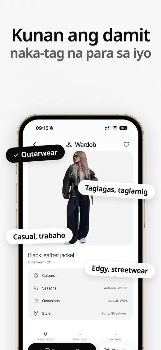 App Store screenshot ng Wardob 7