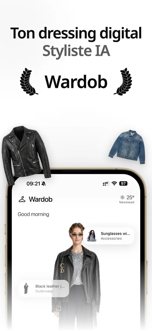 Capture d’écran de Wardob sur l’App Store 1