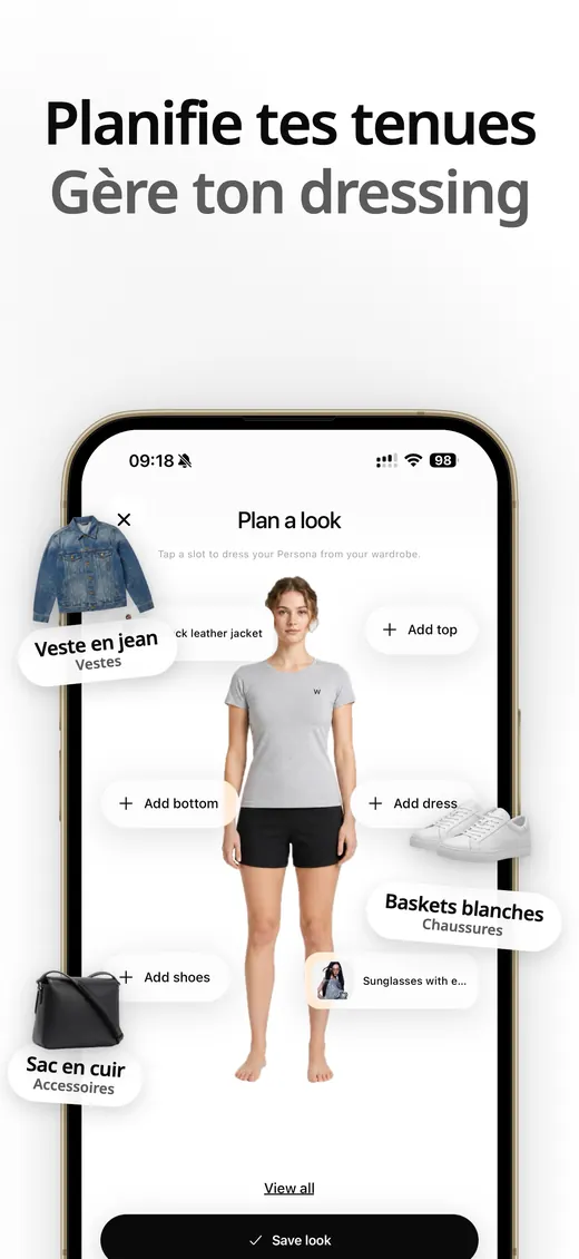 Capture d’écran de Wardob sur l’App Store 2
