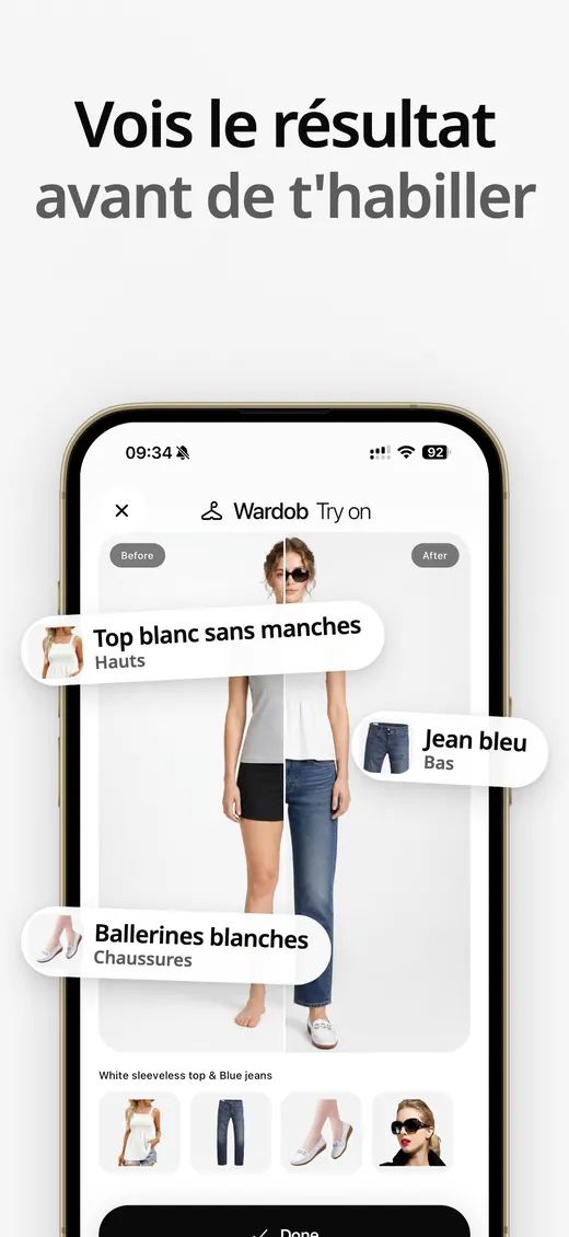 Capture d’écran de Wardob sur l’App Store 4