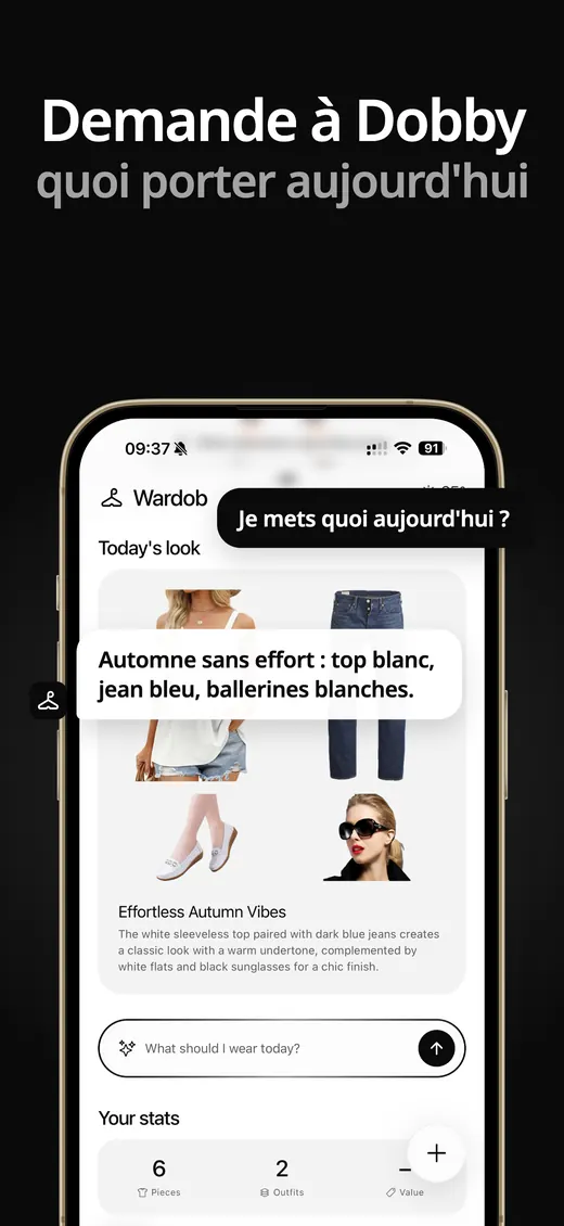 Capture d’écran de Wardob sur l’App Store 5