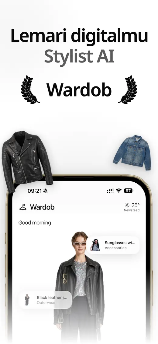 Tangkapan layar Wardob di App Store 1