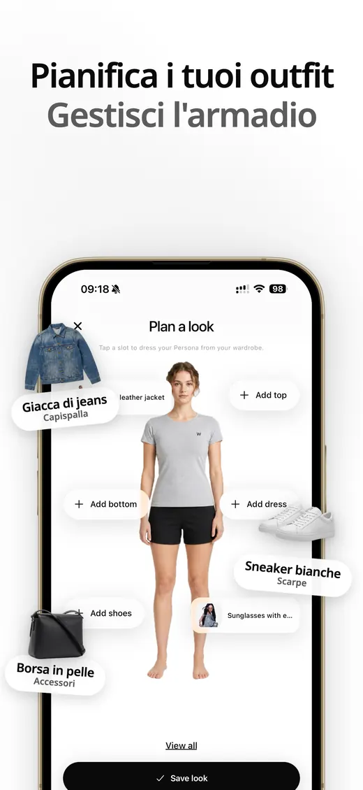Screenshot di Wardob sull’App Store 2