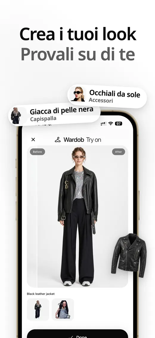 Screenshot di Wardob sull’App Store 3