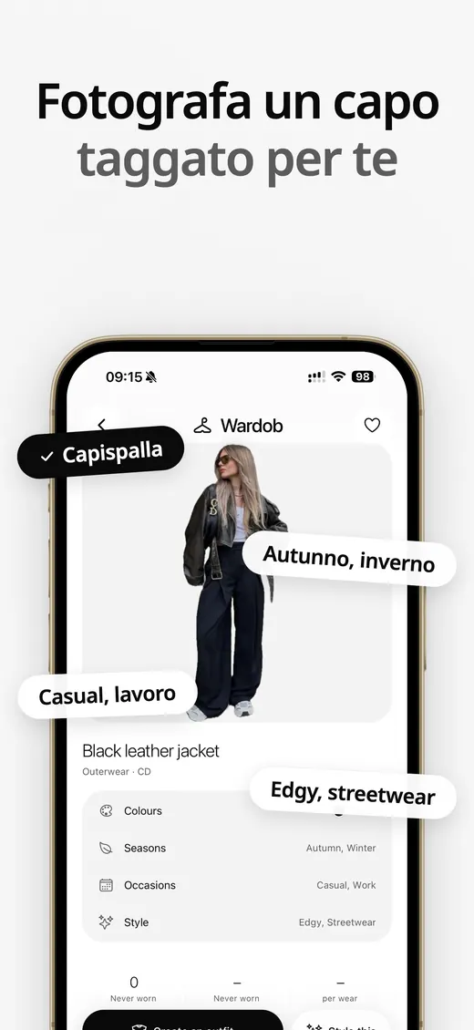 Screenshot di Wardob sull’App Store 7