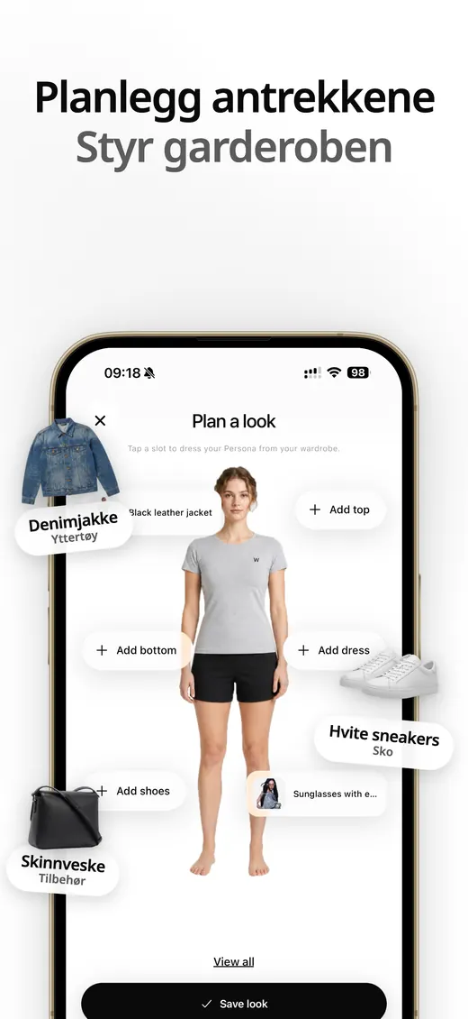 App Store-skjermbilde av Wardob 2