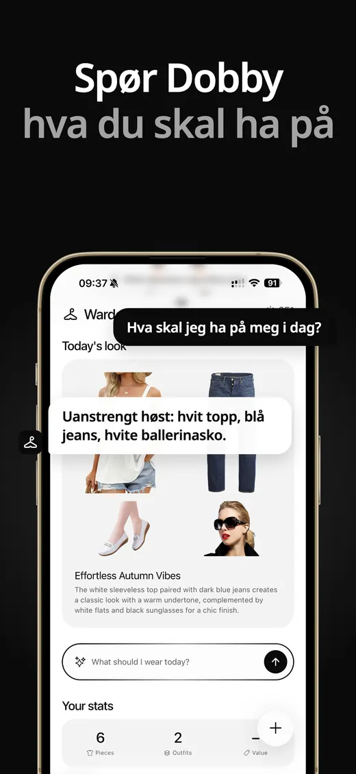 App Store-skjermbilde av Wardob 5