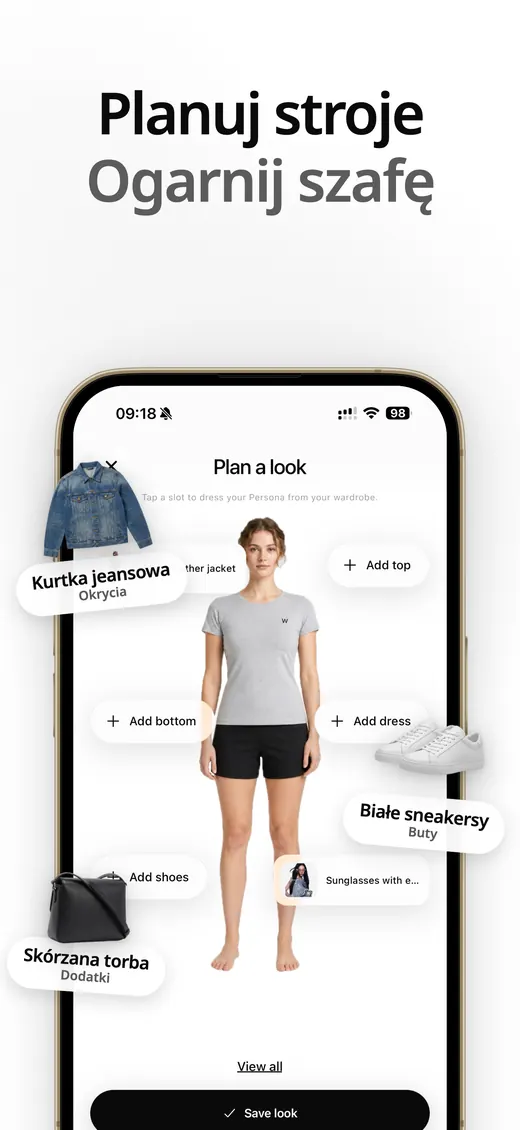 Zrzut ekranu Wardob z App Store 2