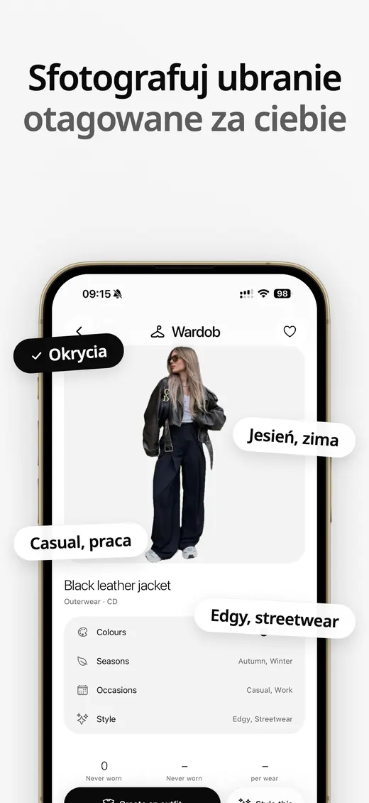 Zrzut ekranu Wardob z App Store 7