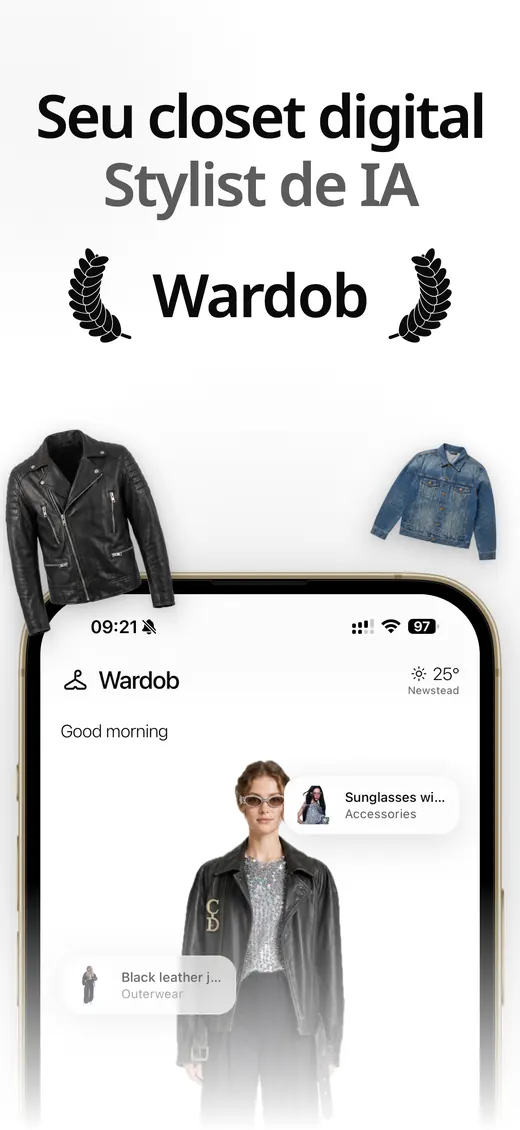 Captura de tela do Wardob na App Store 1