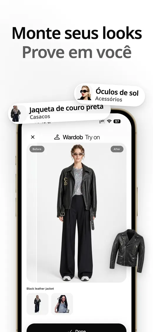 Captura de tela do Wardob na App Store 3