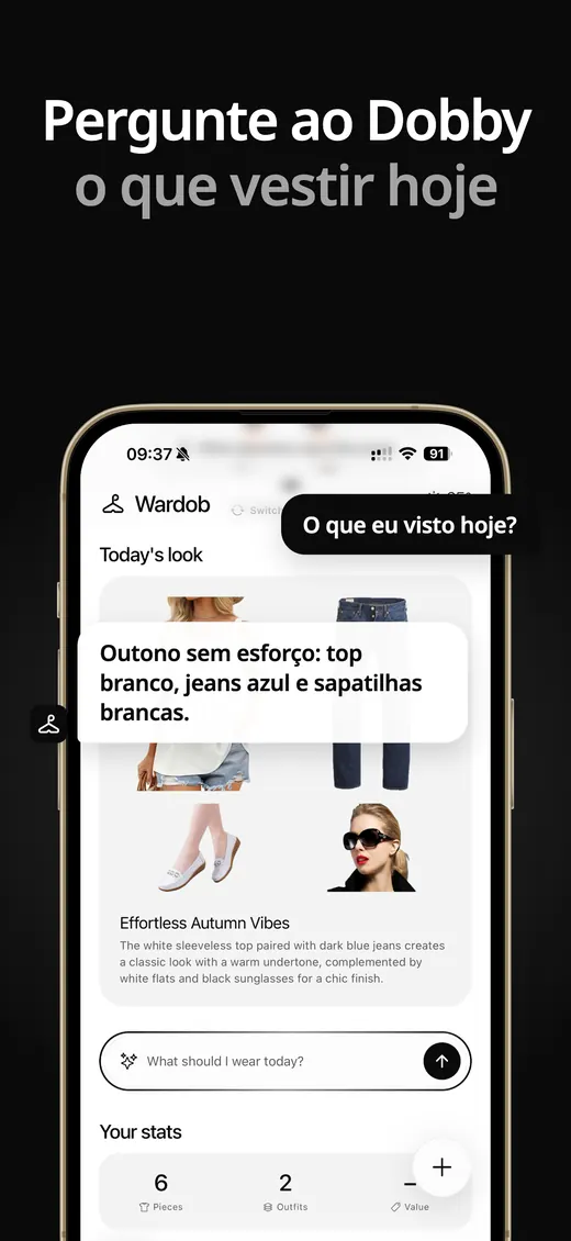 Captura de tela do Wardob na App Store 5