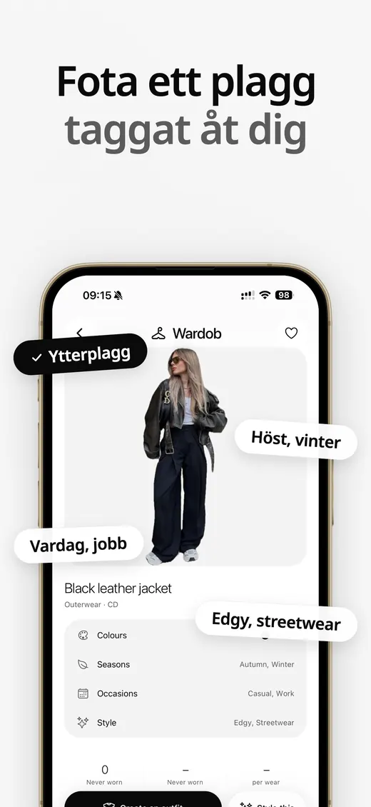 App Store-skärmbild av Wardob 7
