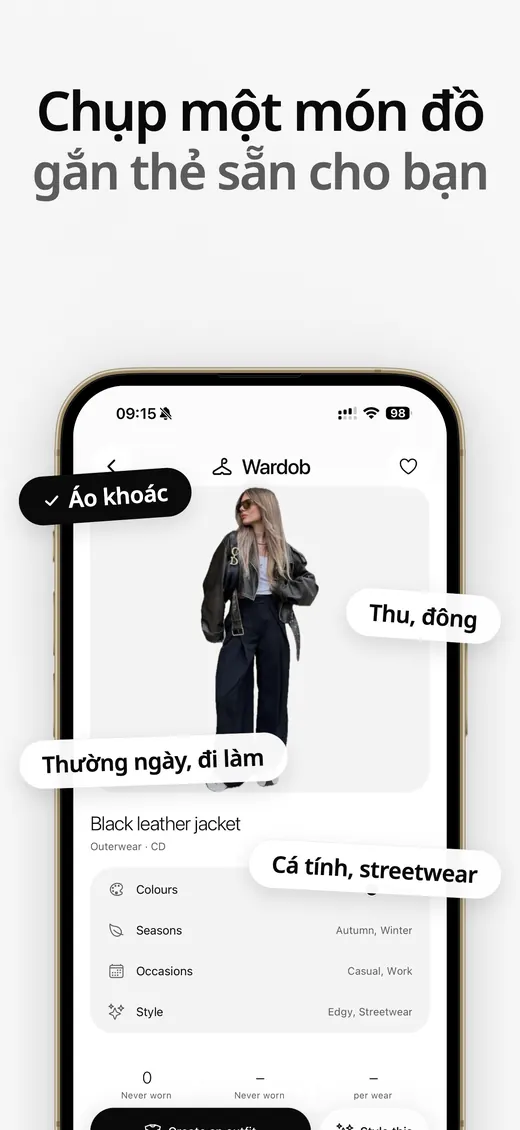 Ảnh chụp màn hình Wardob trên App Store 7